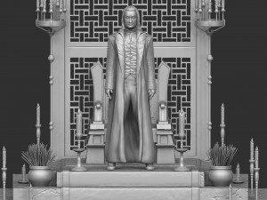 Shang-Tsung 1995 for 3d print STL 3D Print Model