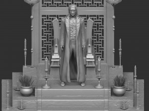 Shang-Tsung 1995 for 3d print STL 3D Print Model