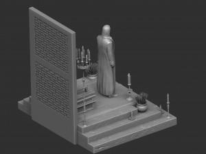 Shang-Tsung 1995 for 3d print STL 3D Print Model