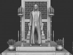 Shang-Tsung 1995 for 3d print STL 3D Print Model