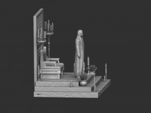 Shang-Tsung 1995 for 3d print STL 3D Print Model