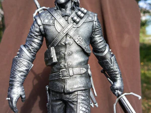 The Witcher Geralt of Rivia 3 for 3D printing STL 3D Print Model