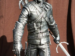 The Witcher Geralt of Rivia 3 for 3D printing STL 3D Print Model