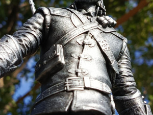 The Witcher Geralt of Rivia 3 for 3D printing STL Modèles 3D en vedette