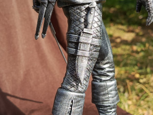 The Witcher Geralt of Rivia 3 for 3D printing STL Modèles 3D en vedette