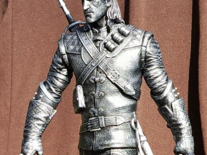 The Witcher Geralt of Rivia 3 for 3D printing STL 3D Print Model