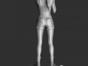 Sonya Blade 1995 for 3D print assemble 3D Model
