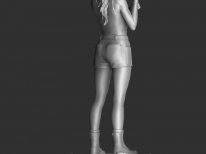 Sonya Blade 1995 for 3D print assemble 3D Model