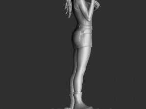 Sonya Blade 1995 for 3D print assemble 3D Model