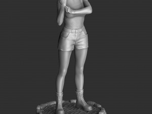 Sonya Blade 1995 for 3D print assemble 3D Model
