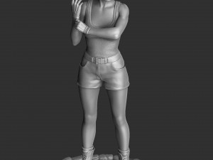 Sonya Blade 1995 for 3D print assemble 3D Model