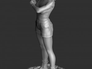 Sonya Blade 1995 for 3D print assemble 3D Model