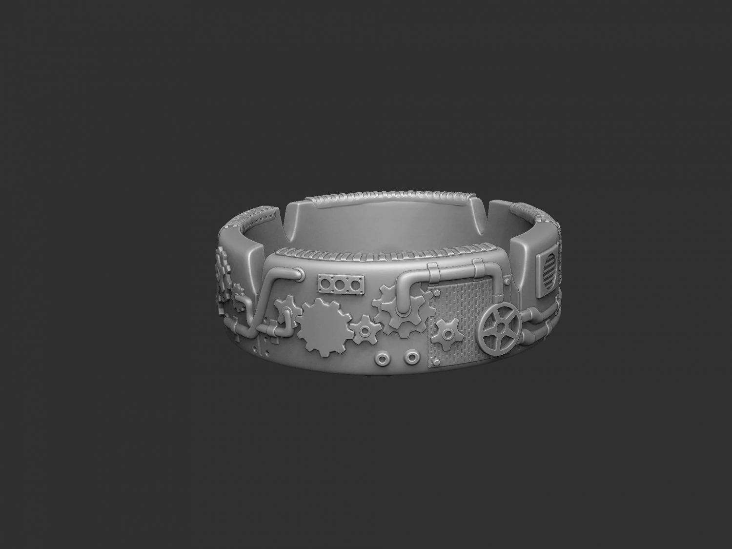 Ashtray for 3d print stl 3D Print Model .c4d .max .obj .3ds .fbx .stl .blend 