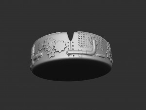 Ashtray for 3d print stl 3D 프린트 모델