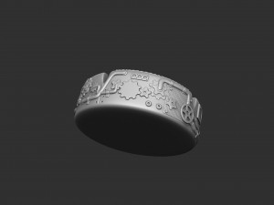 Ashtray for 3d print stl 3D 프린트 모델