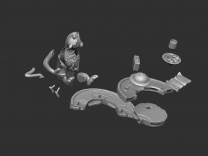 CALVIN AND HOBBES FOR 3D PRINT STL HUG MODEL 3D Принт Модель