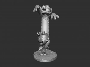 Calvin and Hobbes halloween for 3d print stl 3D 프린트 모델