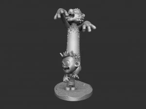 Calvin e Hobbes halloween para impress&atilde;o 3D stl Modelo de Impressão 3D