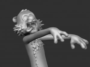 Calvin e Hobbes halloween para impress&atilde;o 3D stl Modelo de Impressão 3D