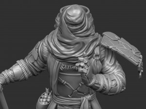 Benkei NIOH 2 for 3d print stl assemble 3D-Druckmodell