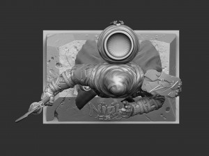 Benkei NIOH 2 for 3d print stl assemble 3D-Druckmodell
