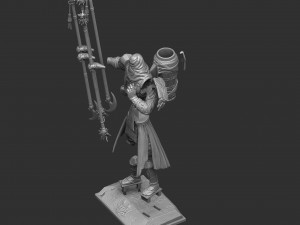 Benkei NIOH 2 for 3d print stl assemble 3D-Druckmodell