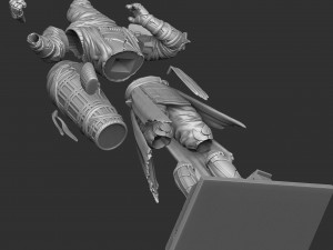 Benkei NIOH 2 for 3d print stl assemble 3D-Druckmodell