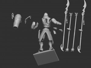 Benkei NIOH 2 for 3d print stl assemble 3D-Druckmodell