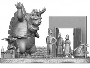 Wow a talking fish for 3d print stl assemble 3D Print Model
