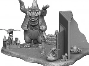 Wow a talking fish for 3d print stl assemble 3D Print Model