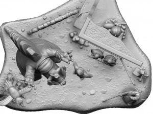 Wow a talking fish for 3d print stl assemble 3D Print Model
