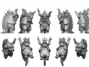 Wow a talking fish for 3d print stl assemble 3D Print Model