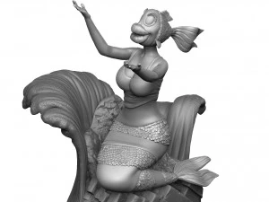 THE RUSALKA FOR 3D PRINT STL ARMENFILM1983 3D Print Model