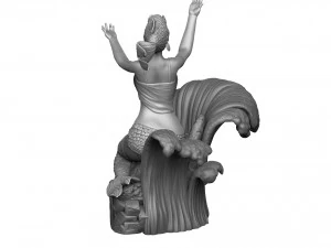 THE RUSALKA FOR 3D PRINT STL ARMENFILM1983 3D Print Model