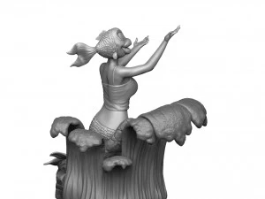 THE RUSALKA FOR 3D PRINT STL ARMENFILM1983 3D Print Model