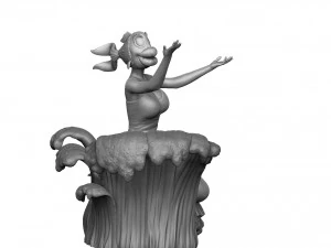 THE RUSALKA FOR 3D PRINT STL ARMENFILM1983 3D Print Model