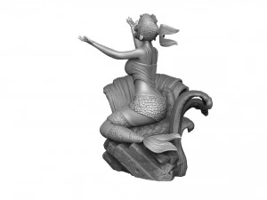 THE RUSALKA FOR 3D PRINT STL ARMENFILM1983 3D Print Model
