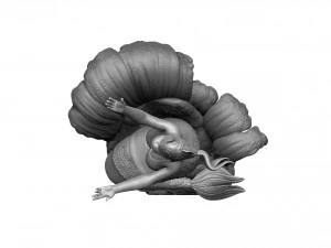 THE RUSALKA FOR 3D PRINT STL ARMENFILM1983 3D Print Model