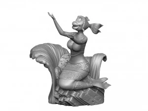 THE RUSALKA FOR 3D PRINT STL ARMENFILM1983 3D Print Model