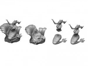 THE RUSALKA FOR 3D PRINT STL ARMENFILM1983 3D Print Model