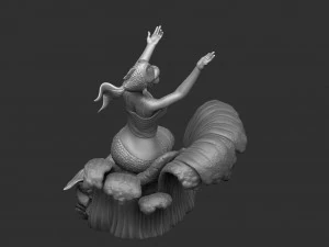 THE RUSALKA FOR 3D PRINT STL ARMENFILM1983 3D Print Model