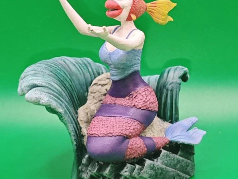 A RUSALKA PARA IMPRESS&Atilde;O 3D STL ARMENFILM1983 Modelo de Impressão 3D