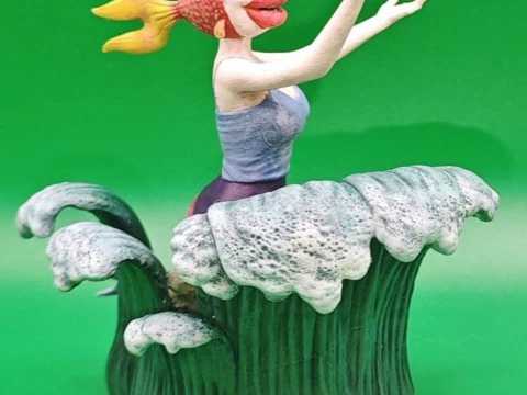 THE RUSALKA FOR 3D PRINT STL ARMENFILM1983 3D Print Model