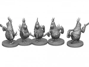Captain Flint parrot for 3D printing STL 3D Model