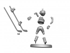 PUCK PUCK FOR 3D PRINTING STL PREFABRICATED 3D Print Model