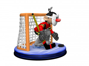 GOALKEEPER FOR 3D PRINT STL ASSEMBLE SEVERAL OPTIONS 3D Принт Модель
