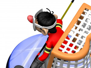 GOALKEEPER FOR 3D PRINT STL ASSEMBLE SEVERAL OPTIONS 3D Принт Модель
