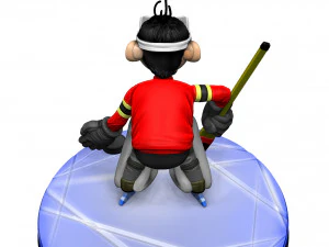 GOALKEEPER FOR 3D PRINT STL ASSEMBLE SEVERAL OPTIONS 3D Print Model