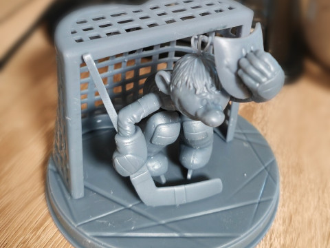 GOALKEEPER FOR 3D PRINT STL ASSEMBLE SEVERAL OPTIONS 3D Принт Модель