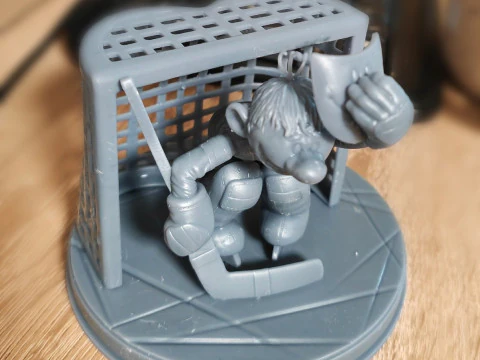 GOALKEEPER FOR 3D PRINT STL ASSEMBLE SEVERAL OPTIONS 3D Print Model